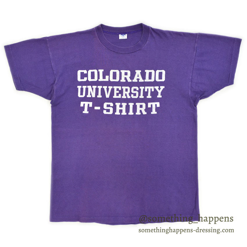 1970's ARTEX COLORADO UNIVERSITY T-SHIRT ... L