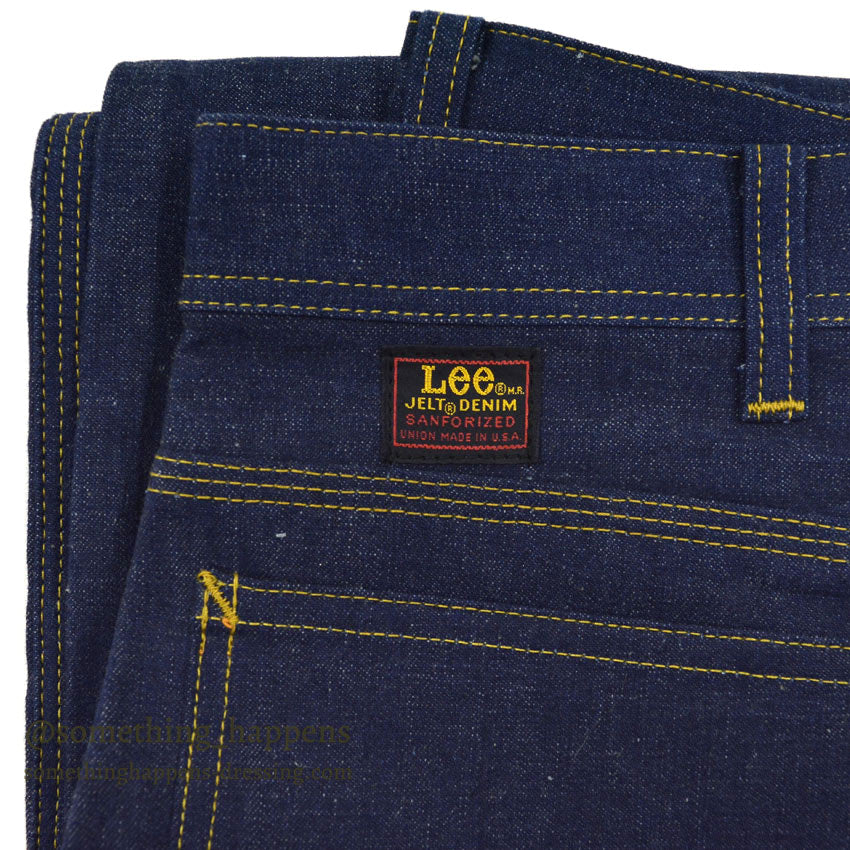 1960's DEADSTOCK Lee 191Z JELT DENIM PAINTER PANTS... W38/L29