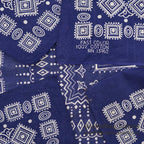 OLD GEOMETRIC BANDANA NAVY RN13962...
