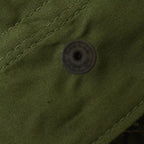 1960s Deadstock US Army Parka, Men's, M-65, Aluminum Zipper... Medium