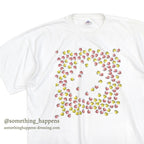 1990's AAA LADYBUGS PEACE ART PRINT T-SHIRT ... XXL