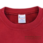 1990's CHAMPION PLAIN RED REVERSE WEAVE SWEAT SHIRT...L