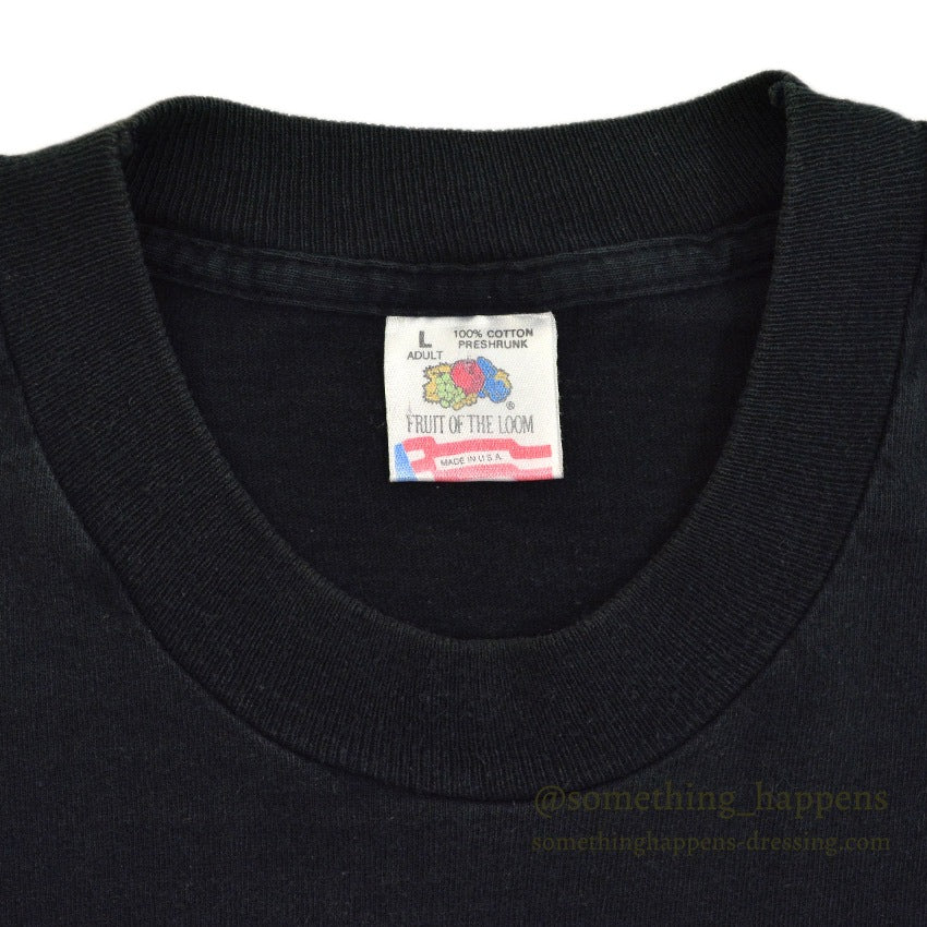 1990's FRUIT OF THE LOOM KEITH HARING ANNIE LEIBOVITZ FOTOFOLIO T-SHIRT ... L