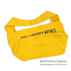 1960's ' THE LIBERTY NEWS ' NEWS PAPER BAG YELLOW ...