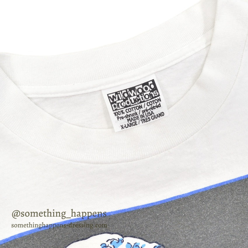 1980s WILDWOOD PRODUCTIONS Hokusai The Great Wave off Kanagawa T-SHIRT ... XL