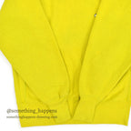 1990's CHAMPION REVERSE WEAVE SWEAT SHIRT ACID GREEN... LARGE