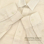 〜1960's DEADSTOCK TOWNCRAFT PENNEYS SMALL PLAID L/S SHIRT ... 15 1/2