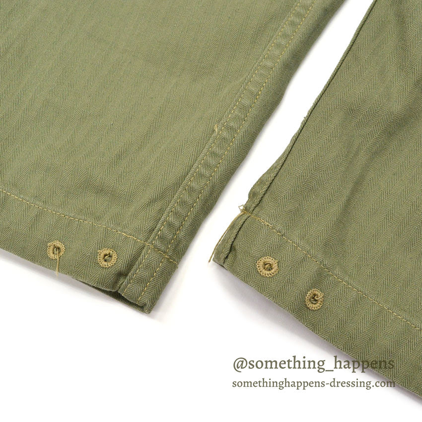 1940's U.S.M.C. WW2 M-44 HBT TROUSERS ... W32/L30