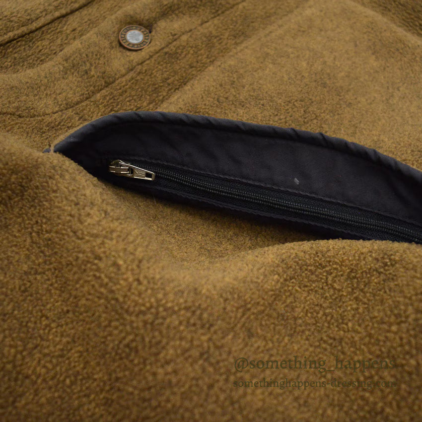 1990's PATAGONIA SYNCHILLA SHRLING COAT COYOTE BROWN ... S