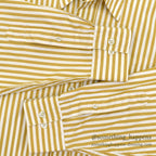 1980's BANANA REPUBLIC SAFARI & TRAVEL STRIPE SHIRT ... M