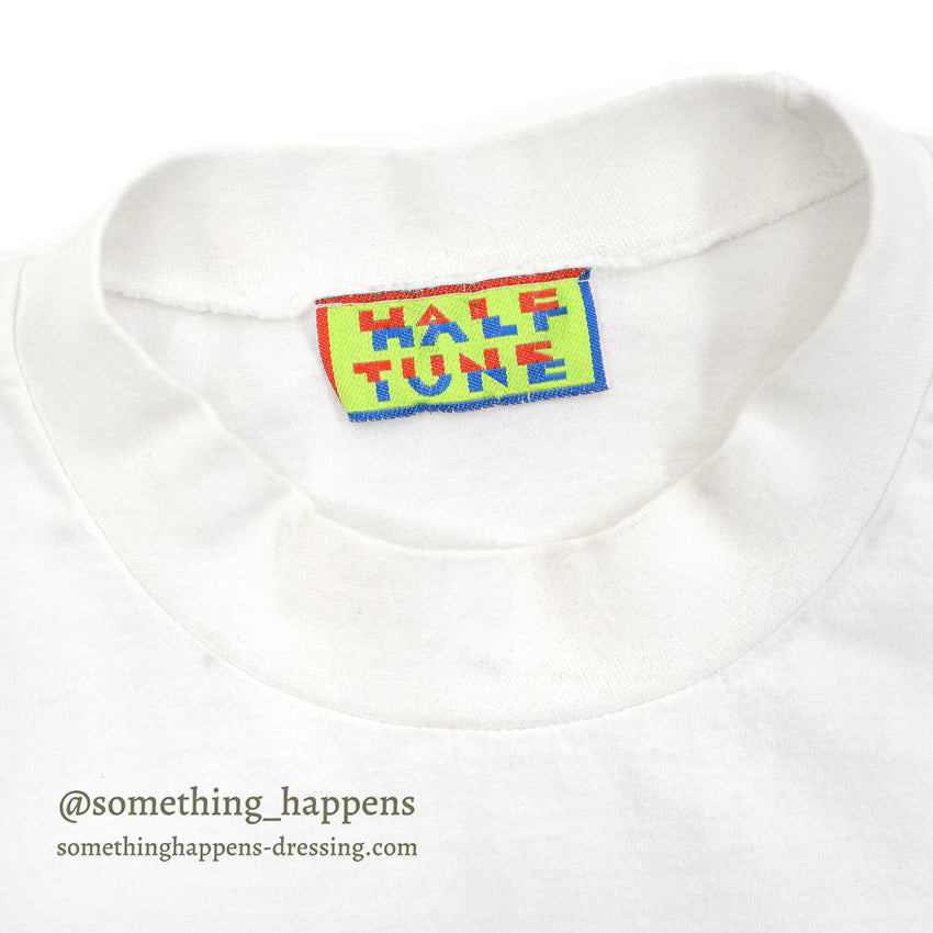 1990's HALF TUNE PHOTOGRAPH PRINT L/S T-SHIRT...