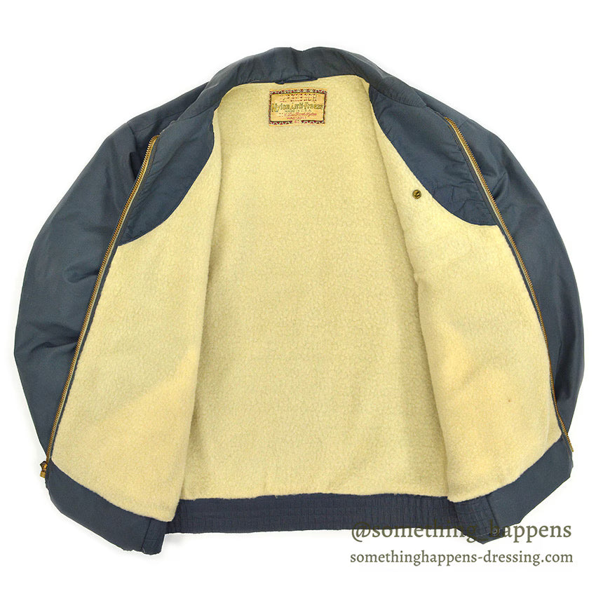 1950's McGREGOR FORD DRAG RACING NYLON ANTI-FREEZE JACKET GRAY... 38