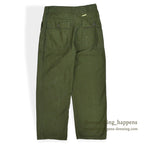 1960's U.S.ARMY TROUSERS, MAN'S COTTON SATEEN OG-107, TYPE-I 2 ... W32/L31