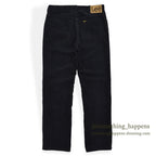 1980's Lee 200 CORDUROY PANTS BLACK MINT... W32/L30