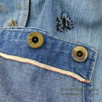 1930's~ WHITE FIELD S&B ONE POCKET DENIM OVERALL ... W39/L28