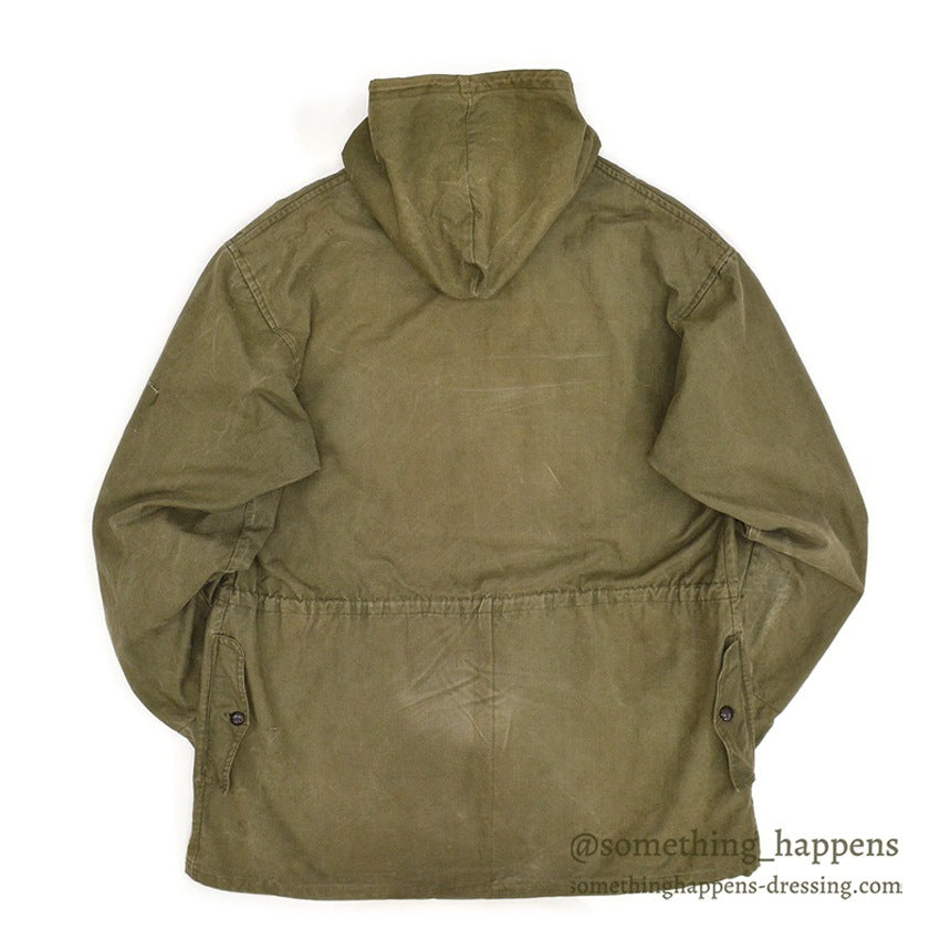 BULGARIAN MILITARY COTTON CANVAS PULLOVER PARKA...