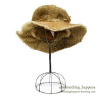 1980's~ BICK HAND MADE SHEARLING HAT MINT...L