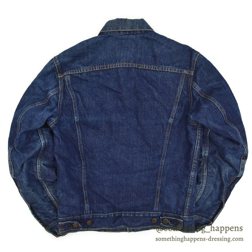1960's LEVI'S 70505-0317 BIG-E DENIM JACKET BLANKET ... Fits like 38