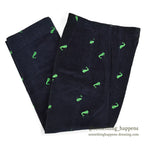 ~1970's DEADSTOCK HICKEY'S WHALE EMBROIDERY CORDUROY PANTS ... W32/L28