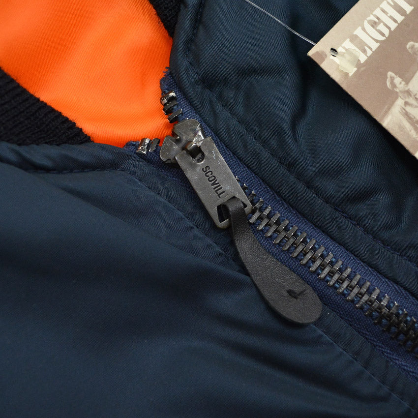 1980's DEADSTOCK I.SPIEWAK & SONS, INC. MA-1 FLIGHT JACKET 2 ... 42
