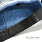 1990's DEADSTOCK HERTZ DENIM / BLACK CAP...