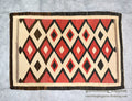 c.1930's NAVAJO RUG DIAMOND PATTERN... 135cm/92cm