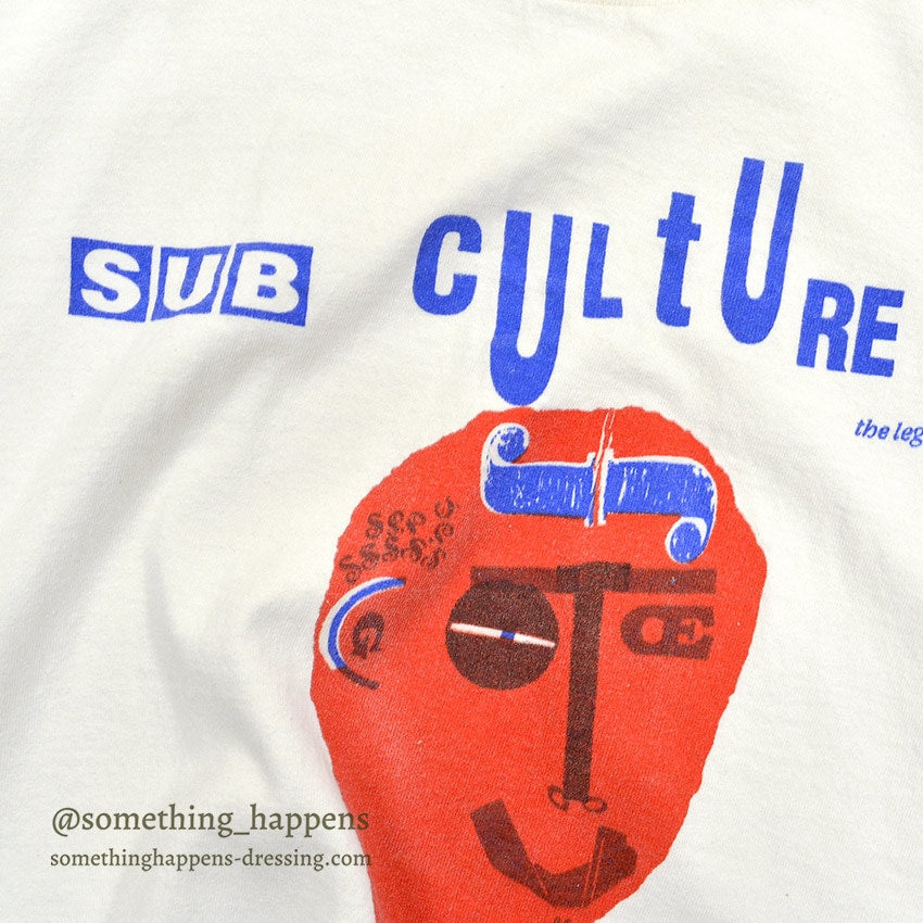 1980's~ SUB CULTURE DANCE CLUB ART PRINT T-SHIRT ...