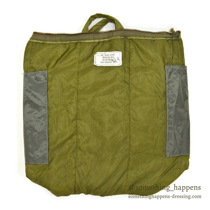 1980's USAF BAG, FLYER'S, HELMET, UNUSUAL COLOR...