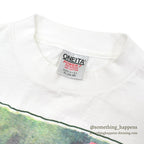 1990's ONEITA JUDY BUSWELL FLOWER ART PRINT T-SHIRT ... XL