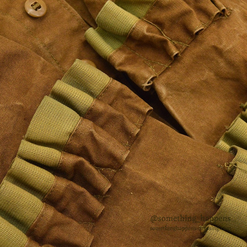 1930's DRYBAK BROWN DUCK HUNTING VEST...