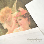 1990's~ HANES Guillaume Seignac Love's Whisper ART PRINT T-SHIRT ... XL