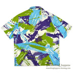 1970's SEARS ABSTRACT PRINT S/S SHIRT ...