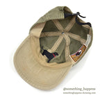 1990's BLACK DOG BRAND DOG EMBROIDERY TWO TONE CAP...