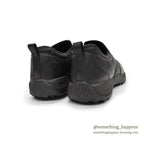 LLBEAN COMFORT BLACK LEATHER MOC SHOES ... 8 MEDIUM