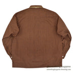 1950's~ DEADSTOCK COLEBROOKE BROWN/BLACK PIN CHECK L/S SHIRT... L