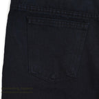 1980's DEADSTOCK Levi's 508 BLACK DENIM PANTS... W34/L34