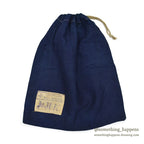 1910's WW1 ERA AMERICAN RED CROSS COTTON DITTY BAG BLUE...