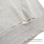 1960's CUT OFF FRONT-V SWEAT SHIRT WORN ... AS IS
