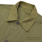 1940's U.S.M.C. P-41 HBT UTILITY COAT STENCIL ... 38