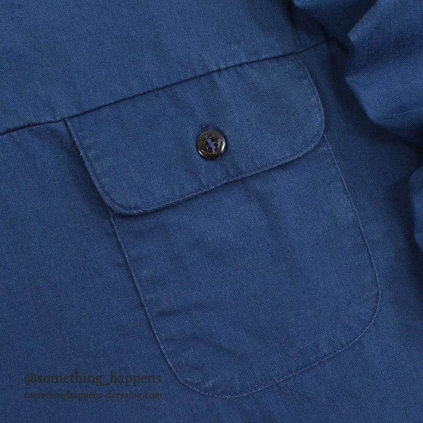 1970's USNAVY JUMPERS, UTILITY, LIGHT BLUE... LARGE