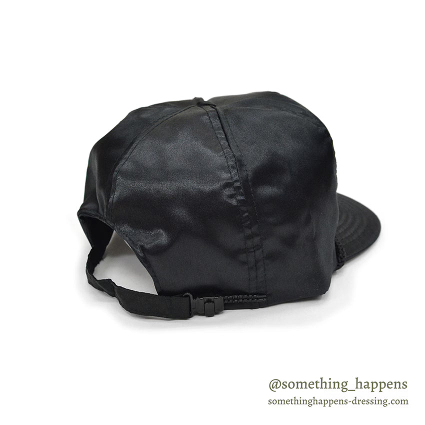 1990's BOOTLEG NIKE AIR JORDAN FLIGHT NYLON CAP BLACK...