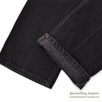1990's Levi's 518 BLACK DENIM PANTS...W34/L32