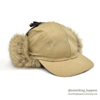 1980's LLBEAN NORTH KING NATURAL RABBIT FUR CAP...L