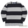 1980's〜 GAP WIDE BLACK STRIPE COTTON L/S TEE ... XL