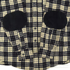 1940's WOOLRICH BLACK/WHITE PLAID WOOL SHIRT ... 16
