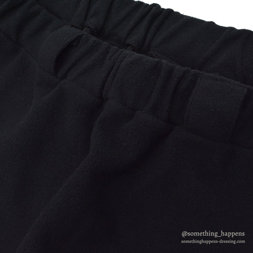 DEADSTOCK EARLY WINTERS FLEECE PANTS BLACK... L