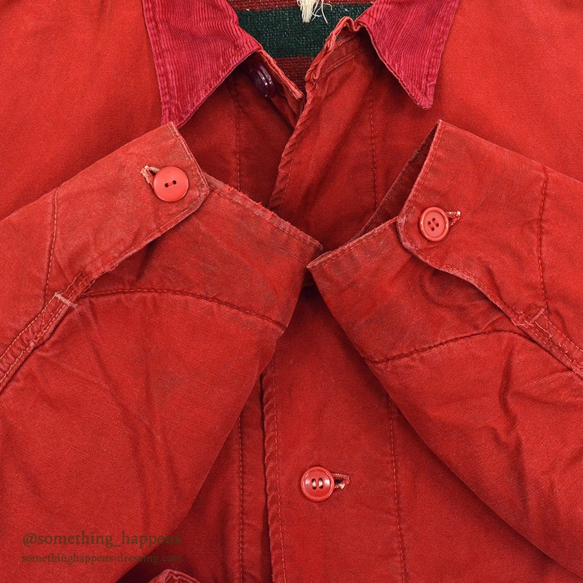 1950's~ HERCULES TWO-POCKET RED COVERALL BLANKET...