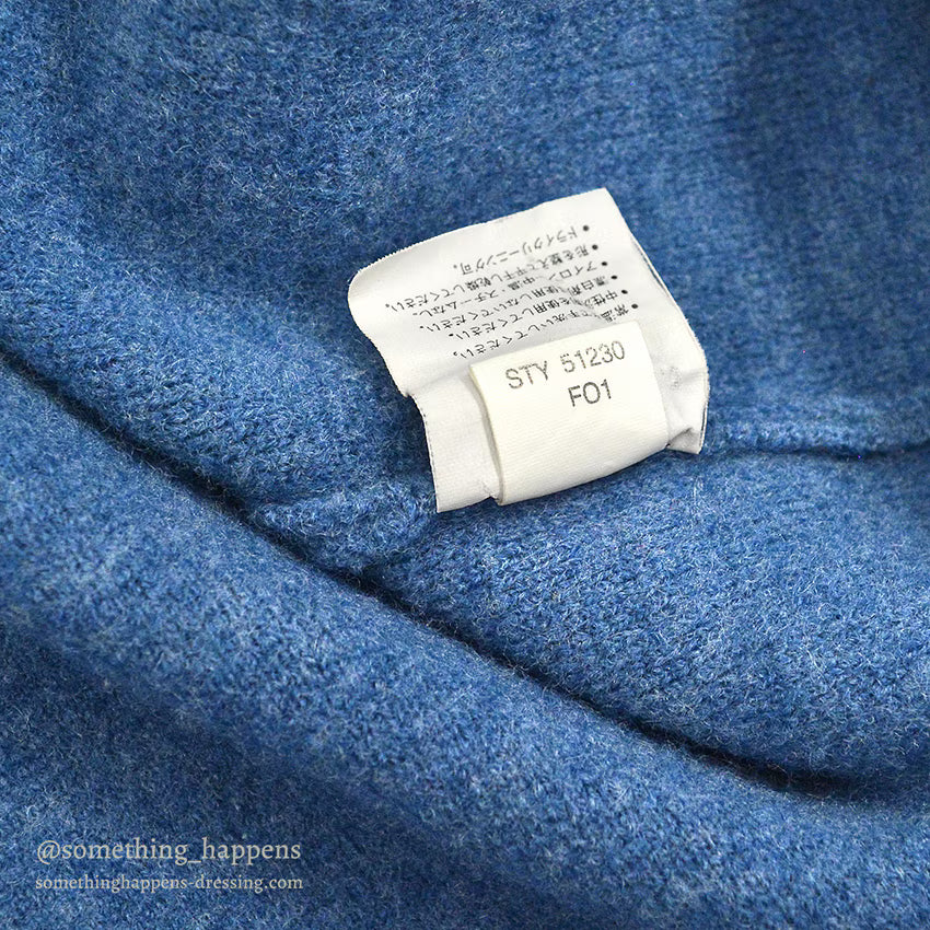 PATAGONIA LIGHT BLUE WOOL CREW SWEATER  ... XL