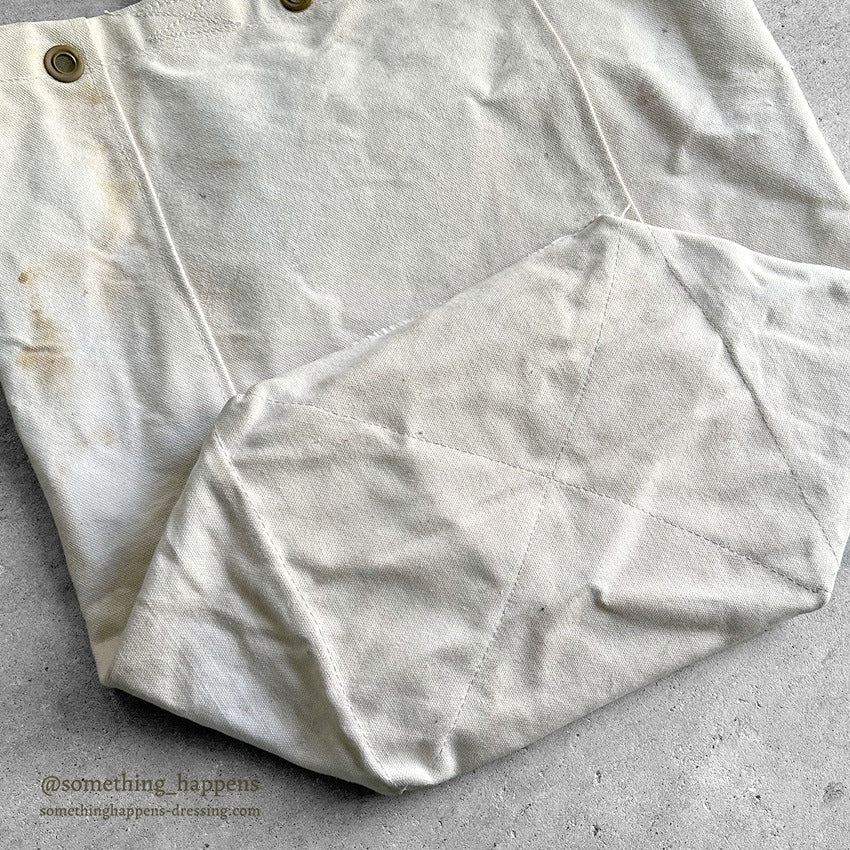 c.1960's PROPERTY OF OAKLAND PUBLIC LIBRARY CANVAS BAG...