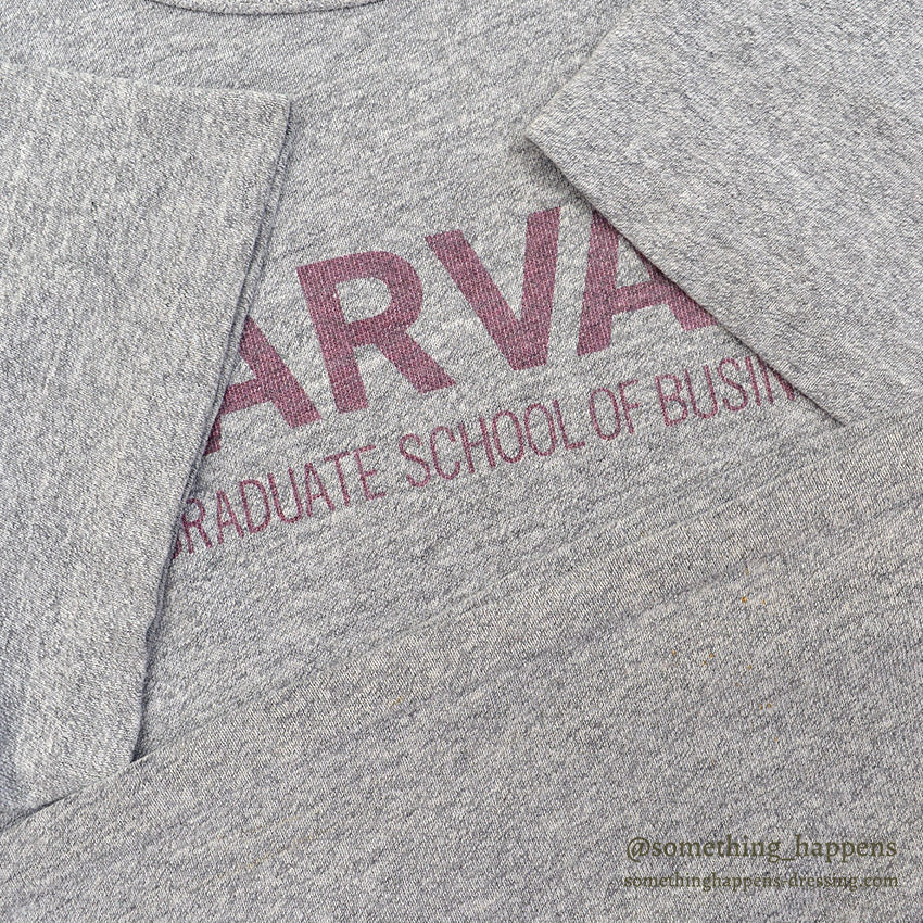1980's CHAMPION HARVARD GRADUATE SCHOOL OF BUSINESS T-SHIRT...L